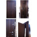 Вхідні Двері Віп М Гранд темний горіх "Qdoors"