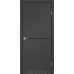 Міжкімнатні Двері DLP-01 SUPER Pet black Korfad ПВХ плівка