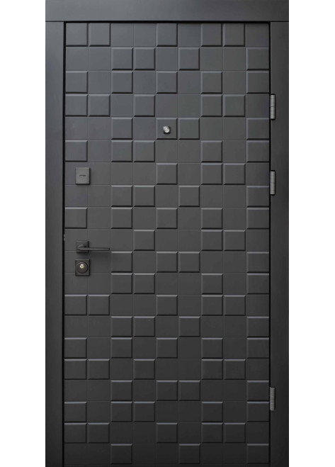 Вхідні Двері Онтаріо софт чорний Qdoors Вхідні Двері Онтаріо софт чорний Qdoors