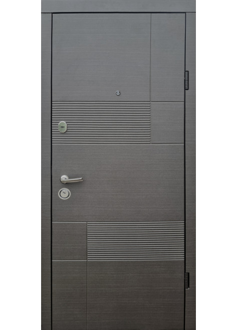 Вхідні Двері Еталон Каліфорнія венге сірий горизонт "Qdoors" Вхідні Двері Еталон Каліфорнія венге сірий горизонт "Qdoors"