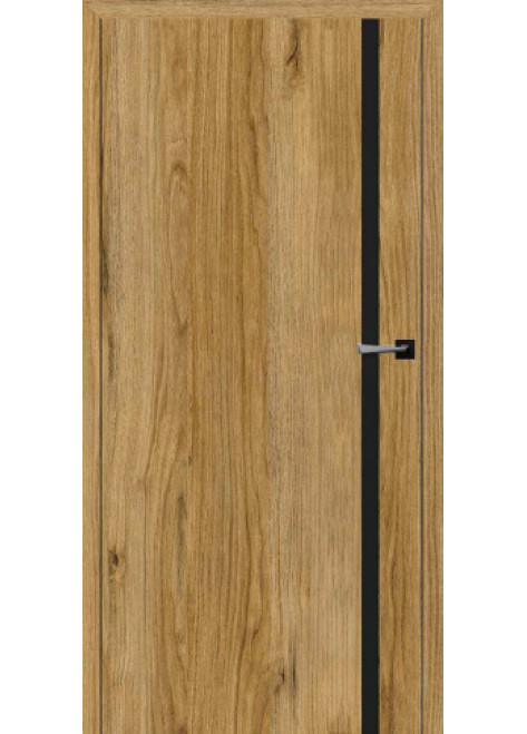 Міжкімнатні Двері ERIS Black Line Catanya Oak "Hygge" ПВХ плівка Міжкімнатні Двері ERIS Black Line Catanya Oak "Hygge" ПВХ плівка