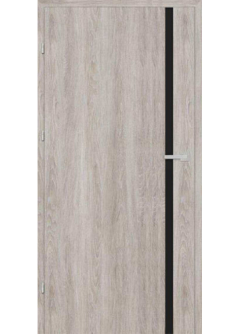 Міжкімнатні Двері ERIS Black Line Grey Oak "Hygge" ПВХ плівка Міжкімнатні Двері ERIS Black Line Grey Oak "Hygge" ПВХ плівка