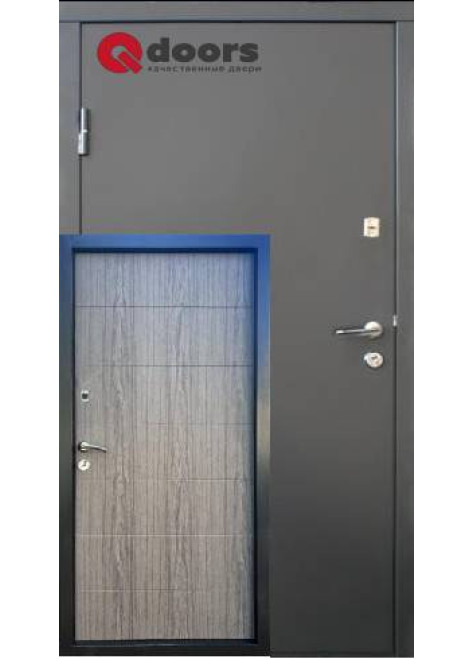 Вхідні Двері Стандарт М Горизонталь Qdoors