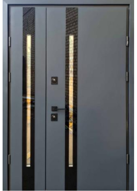 Вхідні Двері Slim S 1200 антрацит Страж Вхідні Двері Slim S 1200 антрацит Страж