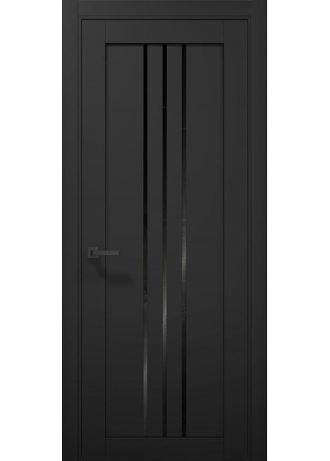 Міжкімнатні Двері T-06 BLK "Папа Карло" ПВХ плівка