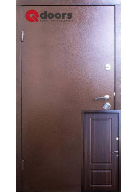Вхідні Двері Віп М Гранд темний горіх "Qdoors"