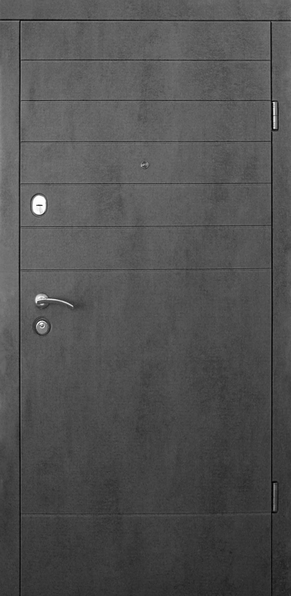 Вхідні Двері Еталон Стелла бетон темний "Qdoors"