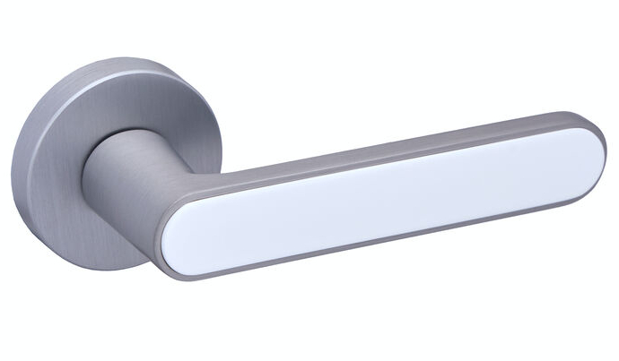 Ручки на розетах Gavroche BARIUM Ba - Z28 MSCB/White
