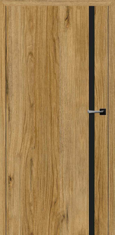 Міжкімнатні Двері ERIS Black Line Catanya Oak "Hygge" ПВХ плівка