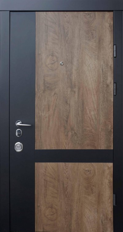 Вхідні Двері Франк-М зпил дерева кон'ячний Qdoors