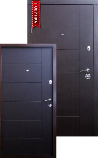 Вхідні Двері Еталон Арізона венге темний Qdoors