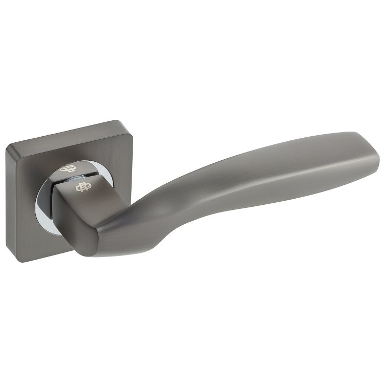Ручки на розетах Gavroche GERMANIUM Ge - A1 MBN/CP